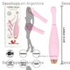 Vibrador con cabecales intercambiables y varias velocidades